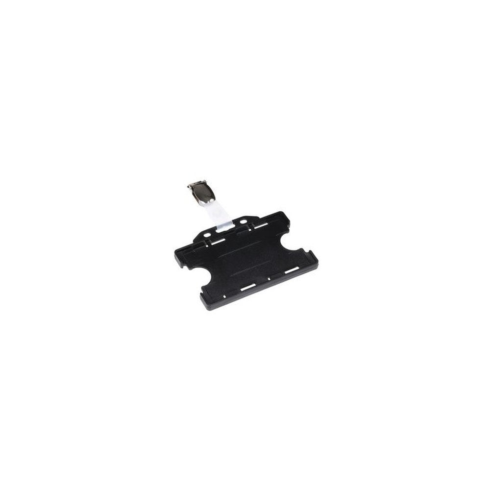 EUROPEL Porte-badge, ouvert, avec clip, 54 x 85 mm