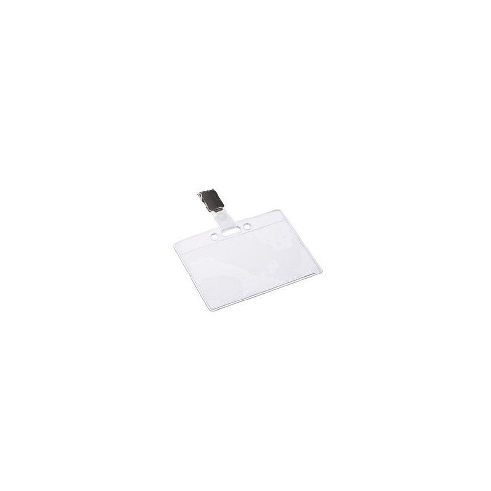 EUROPEL Porte-nom, ouvert en haut, avec clip, 60 x 90 mm