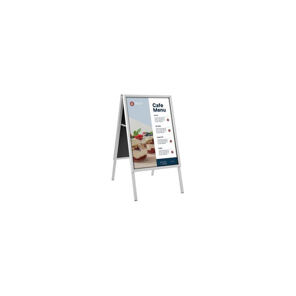 EUROPEL Panneau trottoir CLASSIC, A1, argent