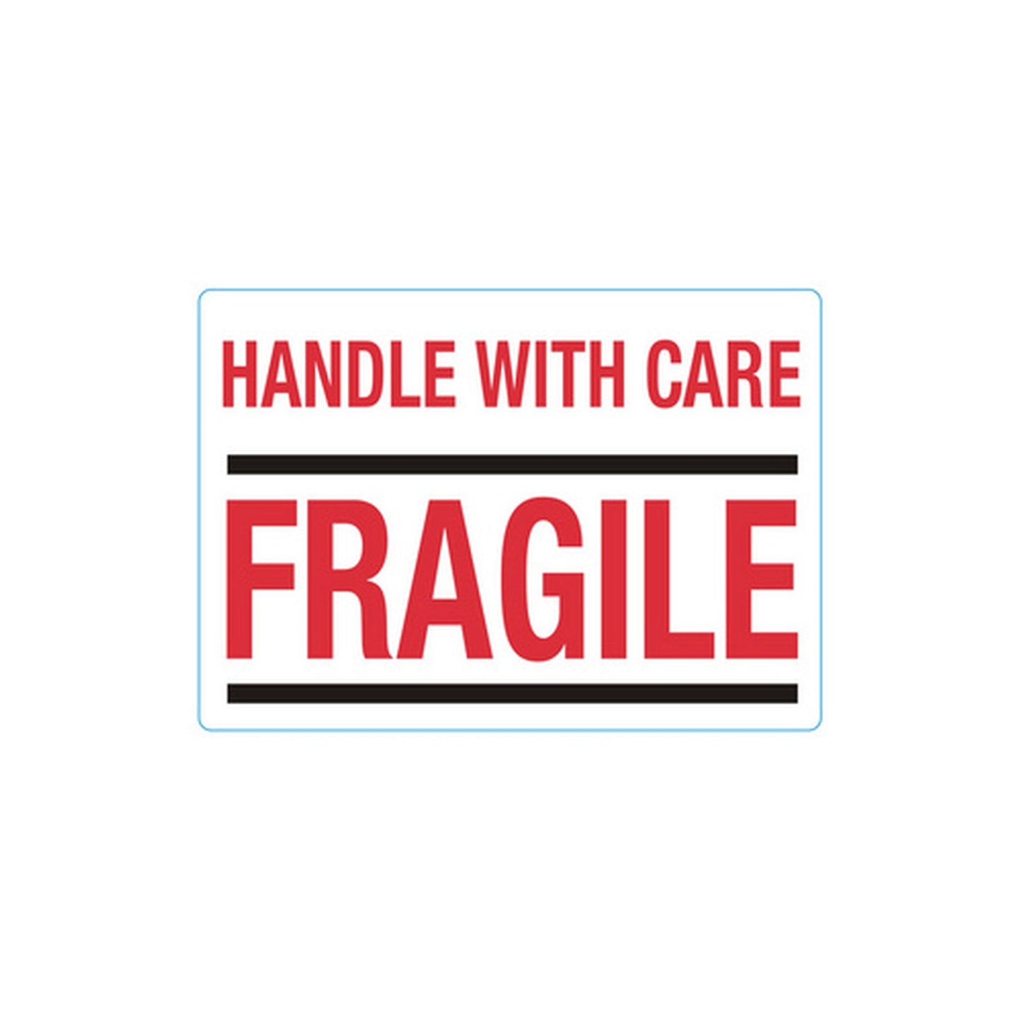 rillprint Étiquette "HANDLE WITH CARE / FRAGILE"