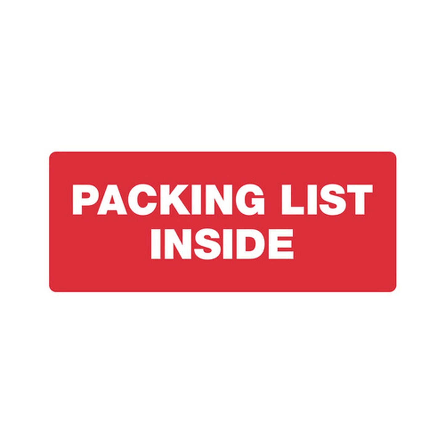 rillprint Étiquette "PACKING LIST INSIDE"