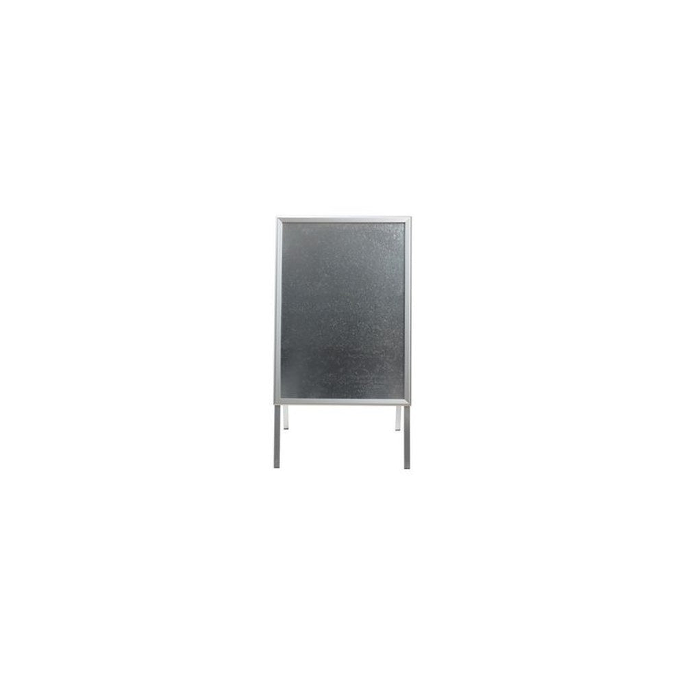 EUROPEL Panneau trottoir ECONOMY OUTDOOR, A1, argent