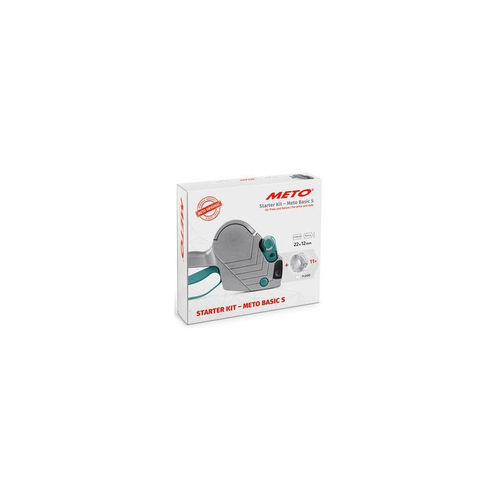 METO Étiqueteuse de prix Basic S 822, kit de démarrage