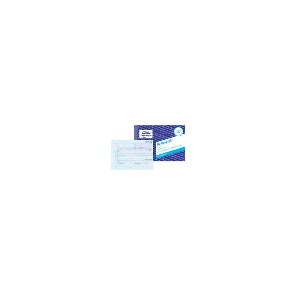 AVERY Zweckform Formularbuch "Quittung", A6 quer, 50 Blatt