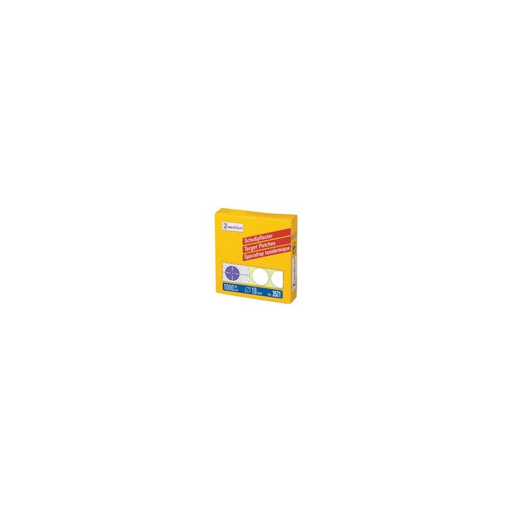 AVERY Zweckform Pastille pour cible de tir, noir