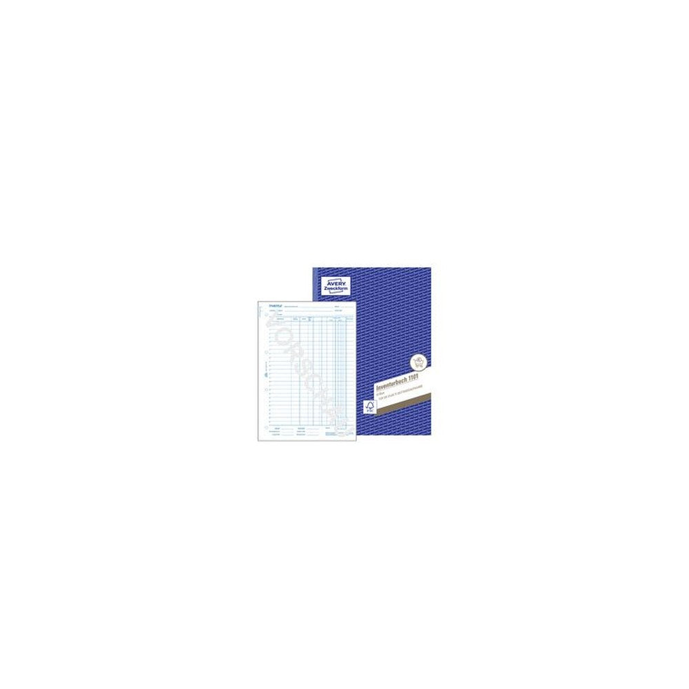 AVERY Zweckform Formularbuch "Inventurbuch", A4, 50 Blatt