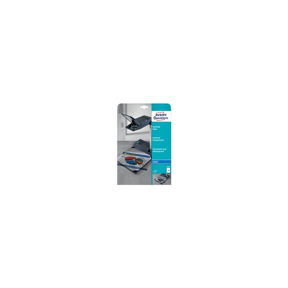 AVERY Zweckform Transparents pour rétroprojecteur A4, clair