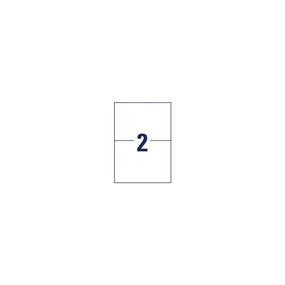AVERY Zweckform Étiquette d'expédition, 210 x 148 mm, blanc