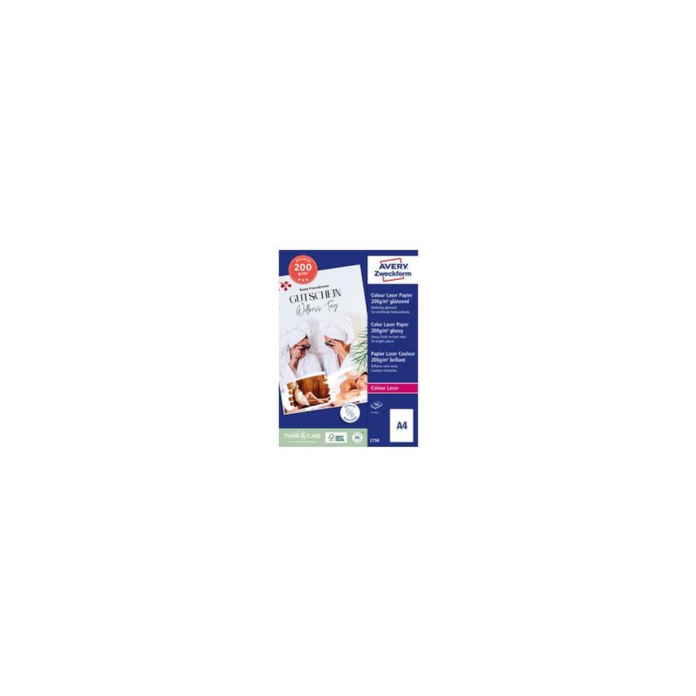 AVERY Zweckform Papier photo Premium Colour Laser, 200 g/m2