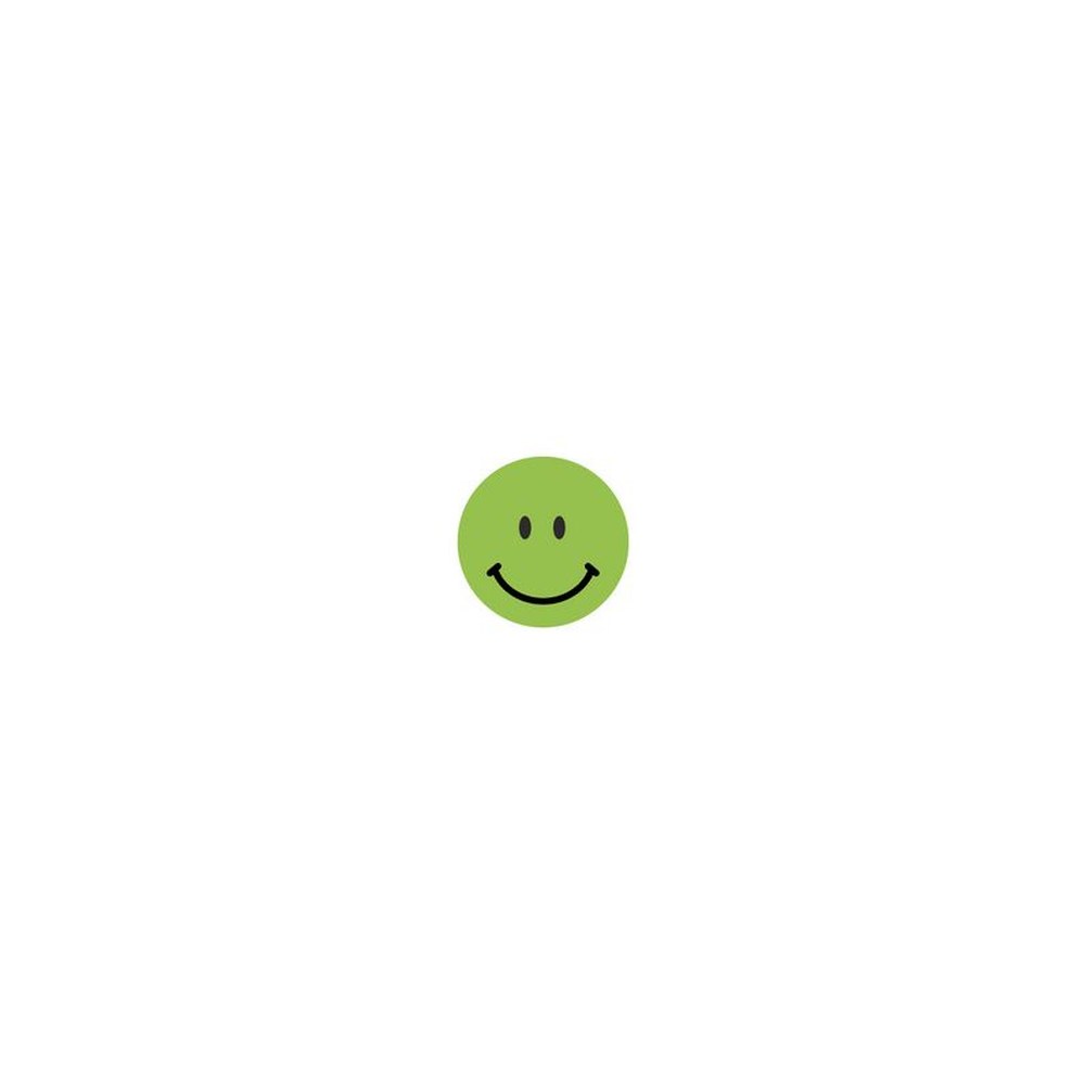 AVERY Zweckform Pastille de couleur, visage positif, vert