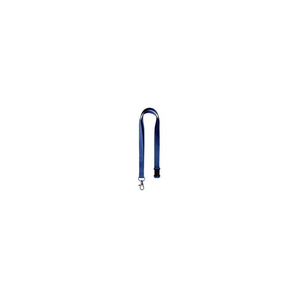 AVERY Tour de cou, en rPET, 440 x 15 mm, bleu