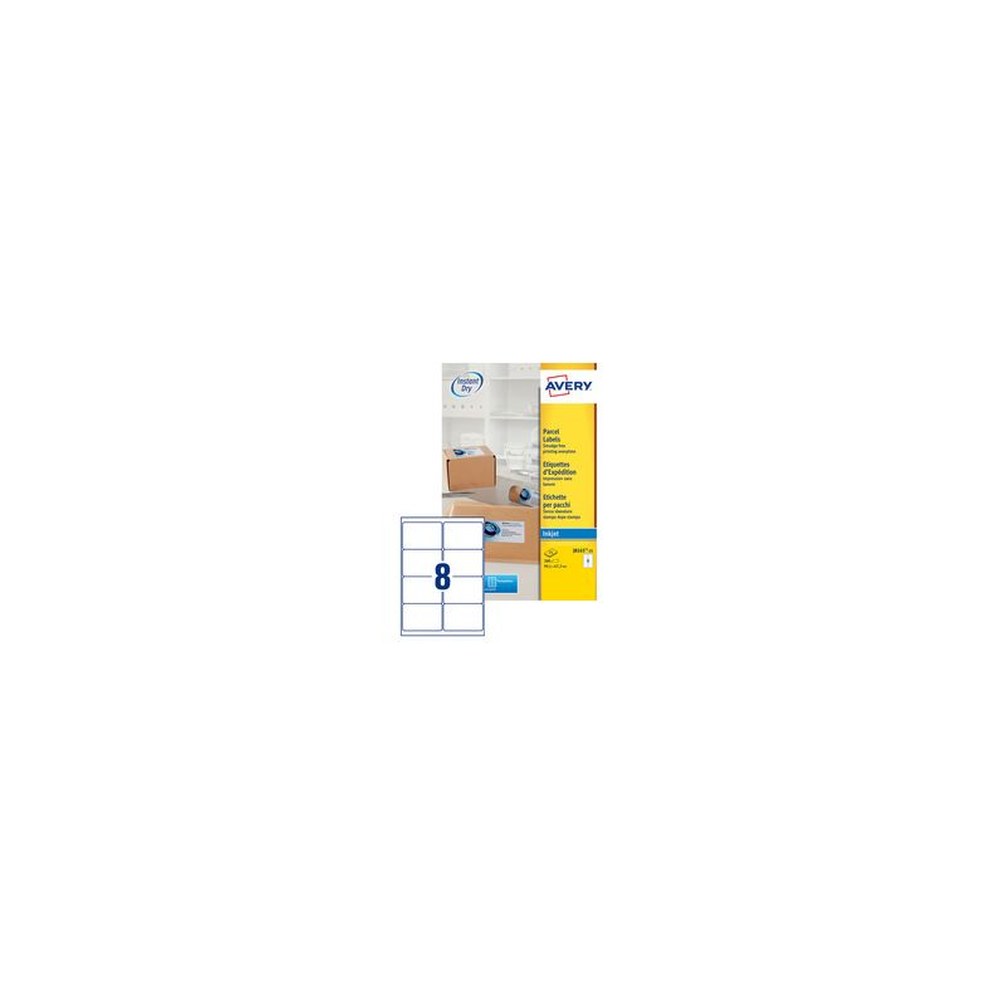 AVERY Etiquette d'expédition, 99,1 x 67,7 mm, blanc