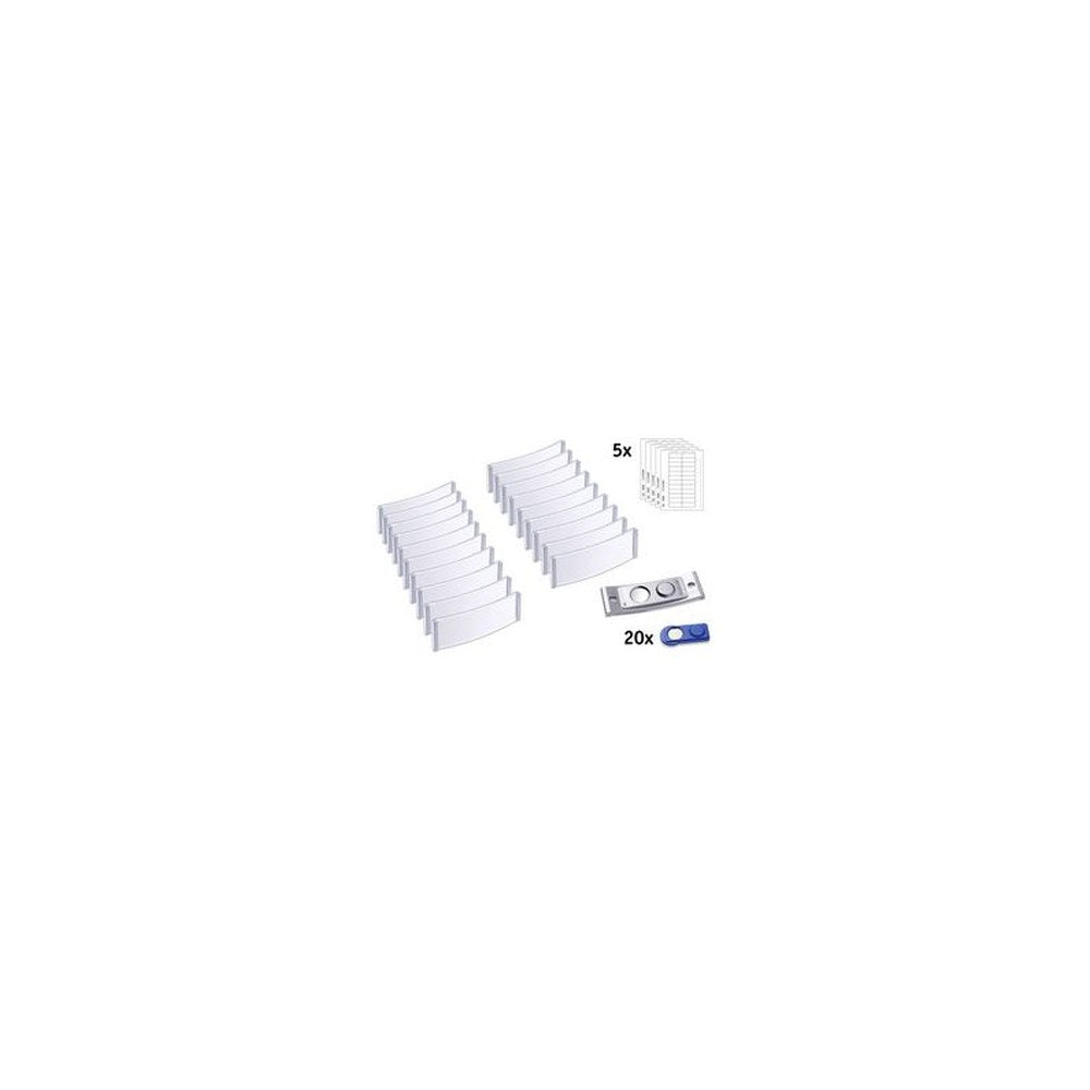 AVERY Zweckform Badge, 68 x 22 mm, set de 20, argent