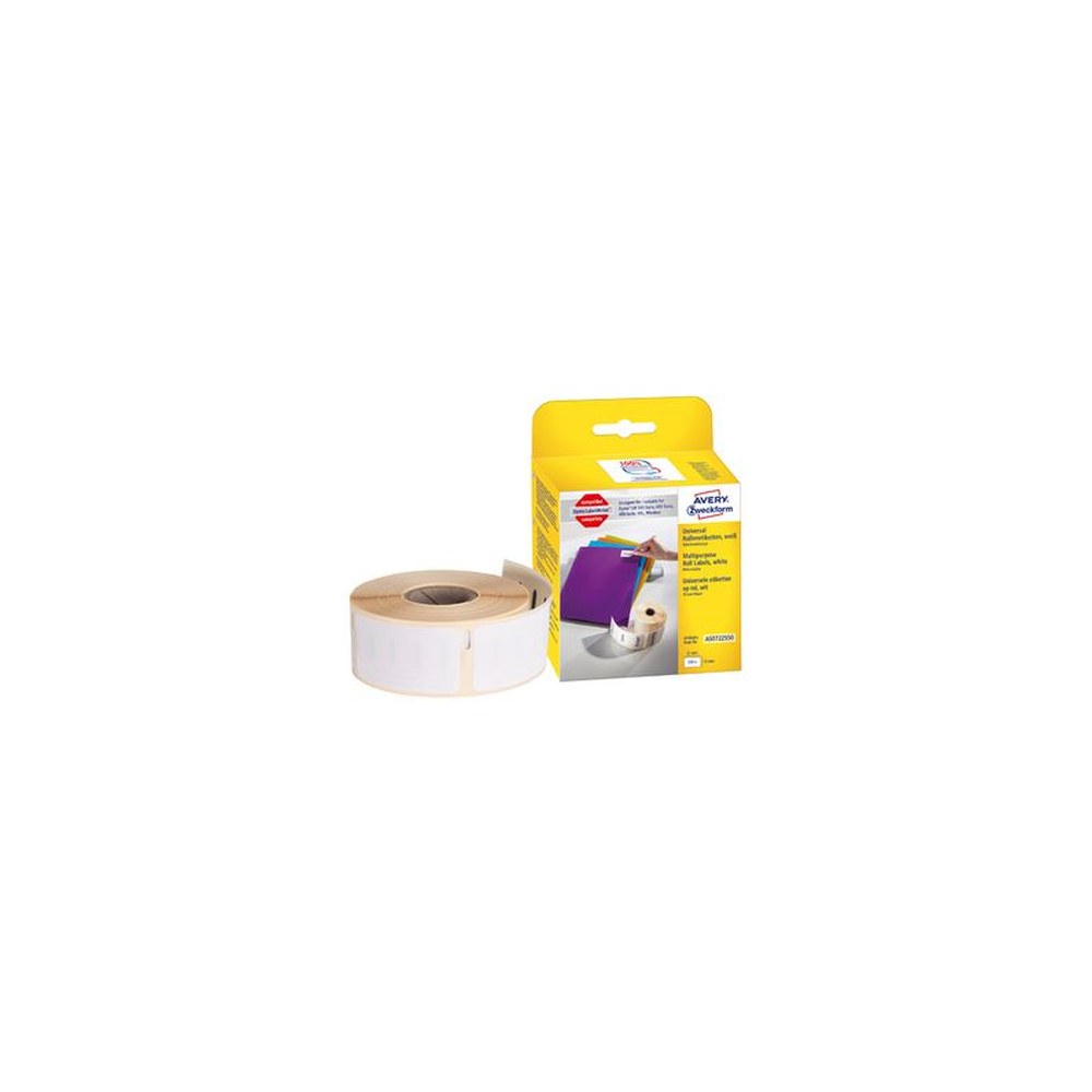 AVERY Zweckform Etiquettes en rouleau, 19 x 51 mm, blanc