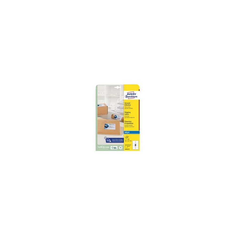 AVERY Zweckform Etiquette d'expédition, 99,1 x 57 mm, blanc