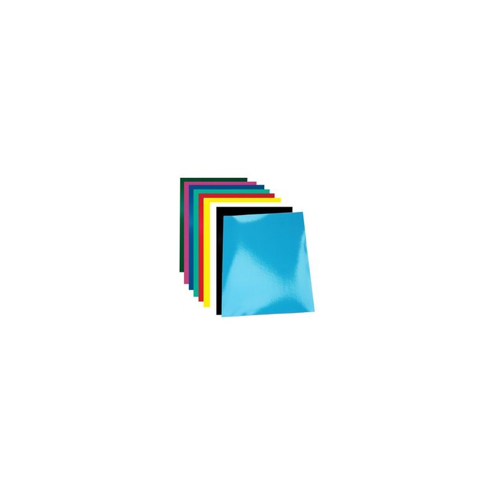 pavo Plats de couverture Chromolux, brillant, A4, noir