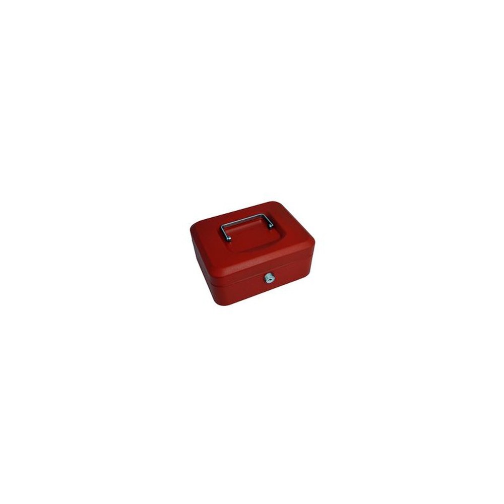 pavo Caisse à monnaie, (L)300 x (P)240 x (H)90 mm, rouge