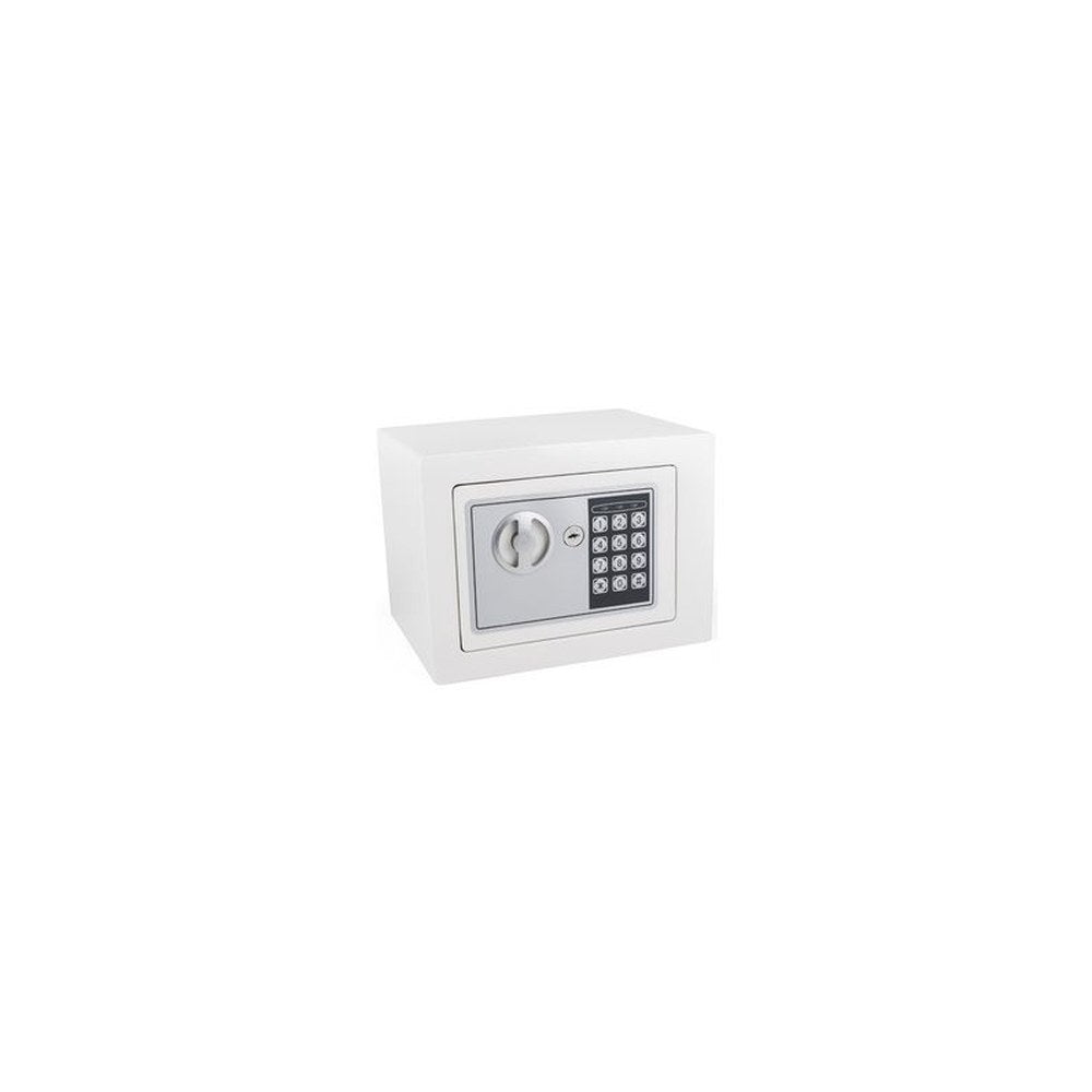 pavo Mini coffre-fort, avec serrure électronique, blanc