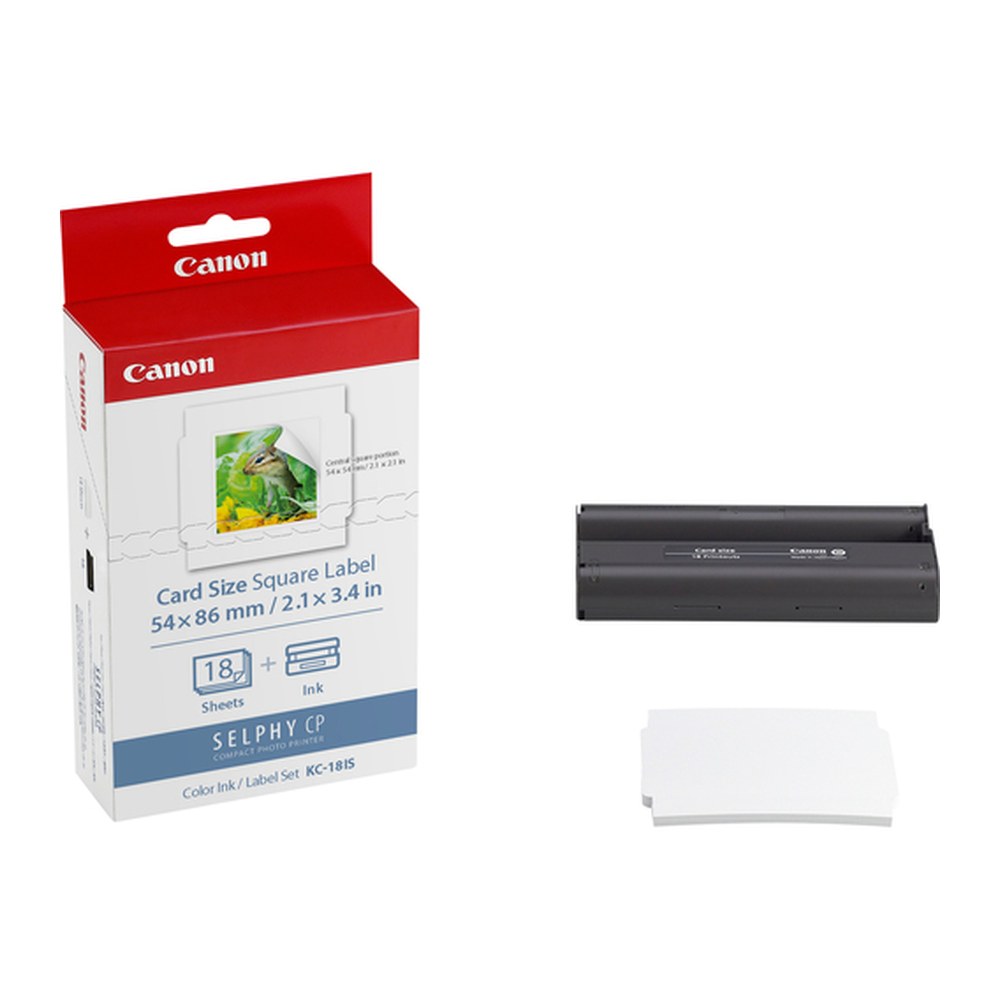 Cartouche photo d'origine Canon 7429B001 / KC-18 IS - multicouleur - pack de 18
