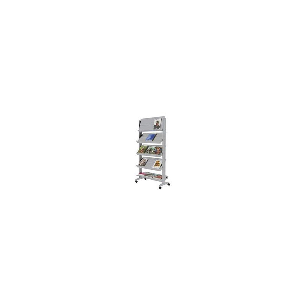 PAPERFLOW Porte-prospectus Uno easyDisplays, 5 étagères