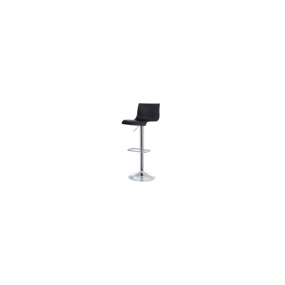 PAPERFLOW Chaise de bar "SACRAMENTO", ensemble de 2, noir