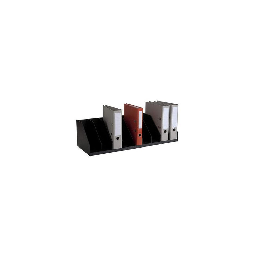 PAPERFLOW Trieur à cases fixes, 9 cases, noir