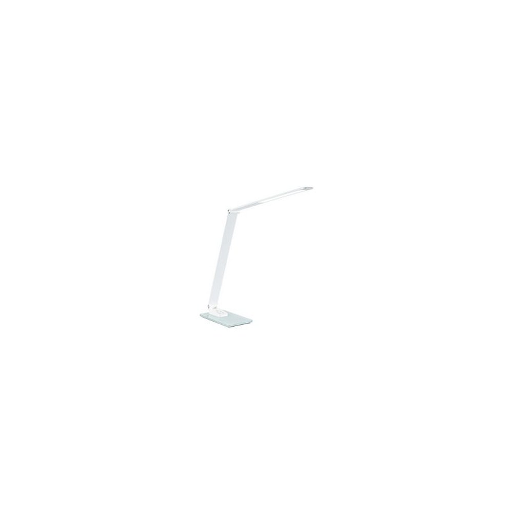 PAPERFLOW Lampe de table à LED OLGA, socle, blanc