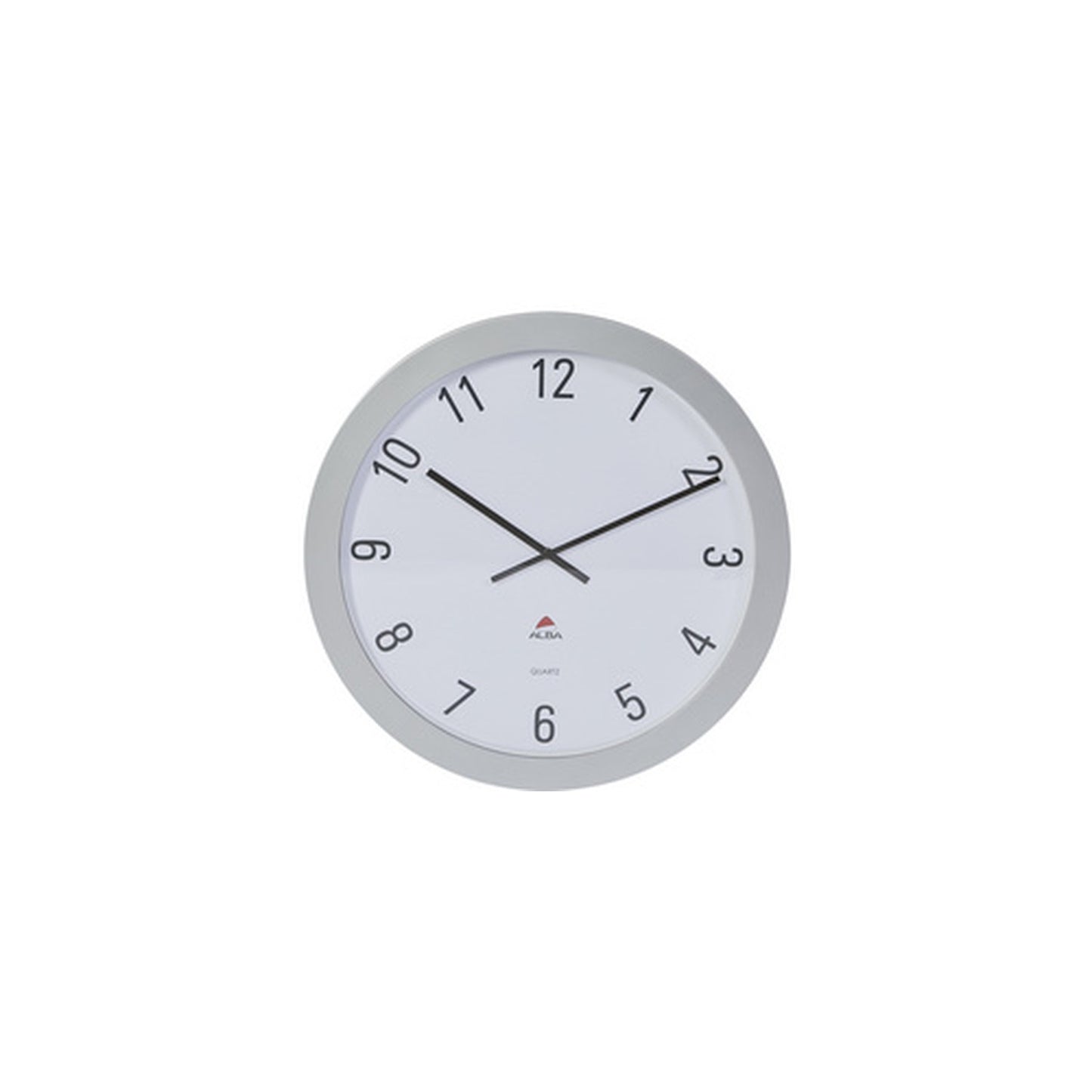 ALBA Horloge murale "HORGIANT", montre à quartz, gris métal