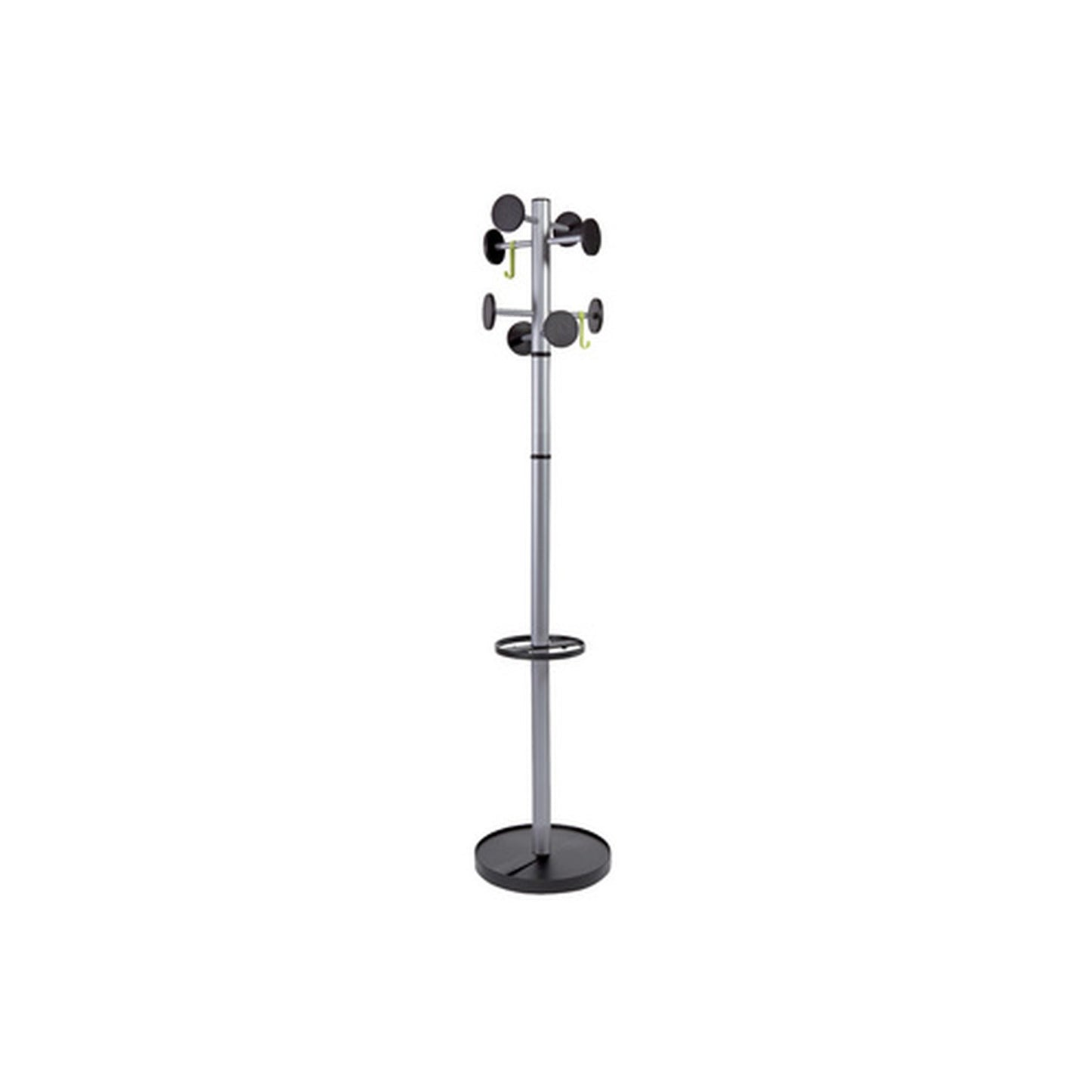 ALBA Portemanteau "STAN3", 8 patères, gris métal
