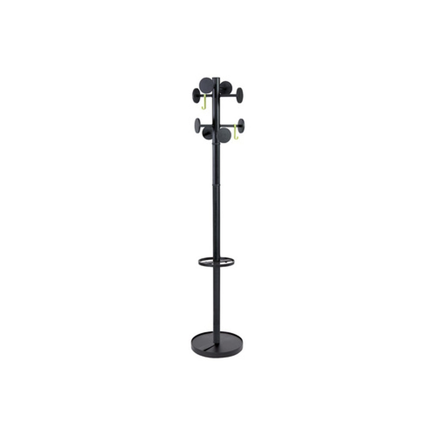 ALBA Portemanteau "STAN3", 8 patères, noir