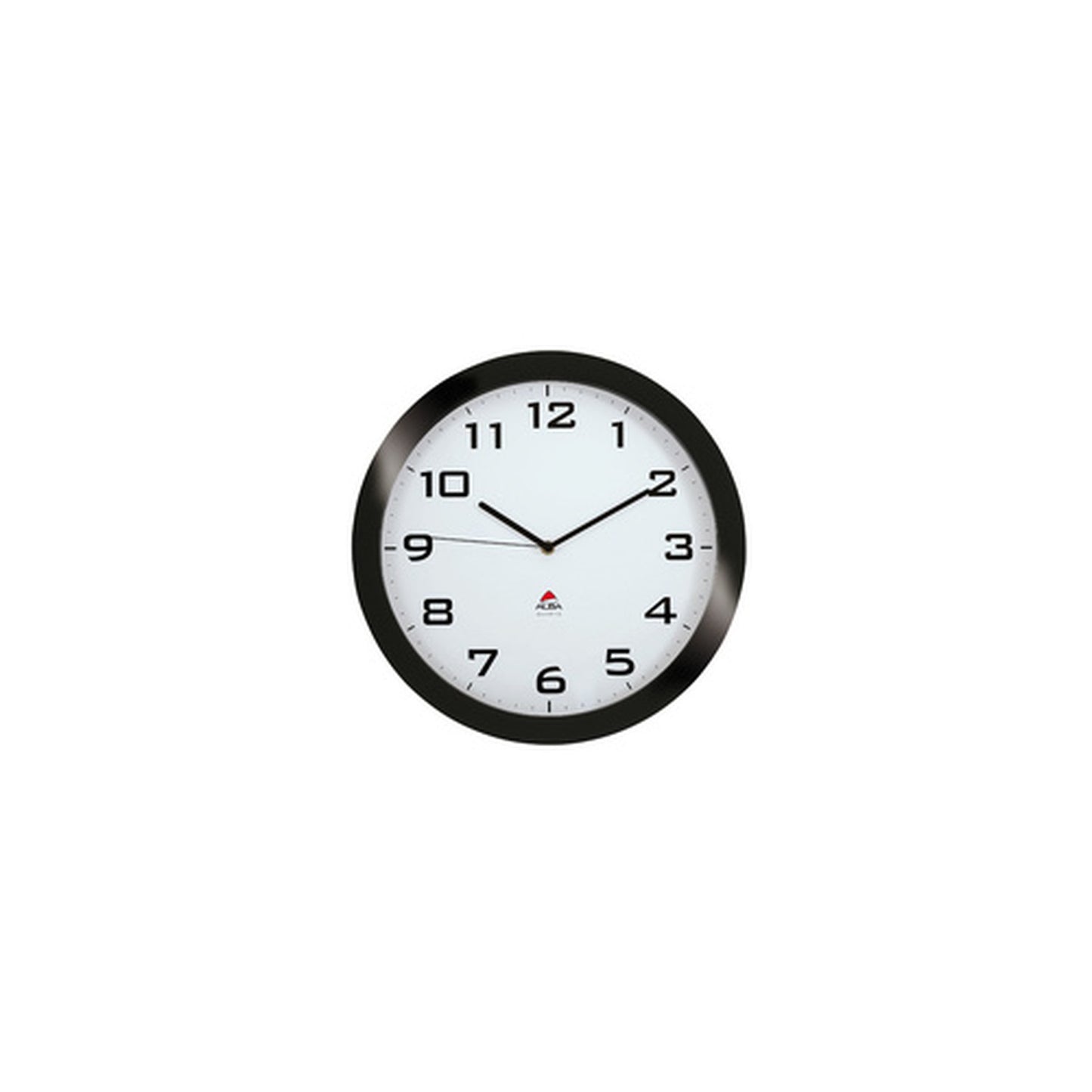 ALBA Horloge murale "HORISSIMO", montre à quartz, noir