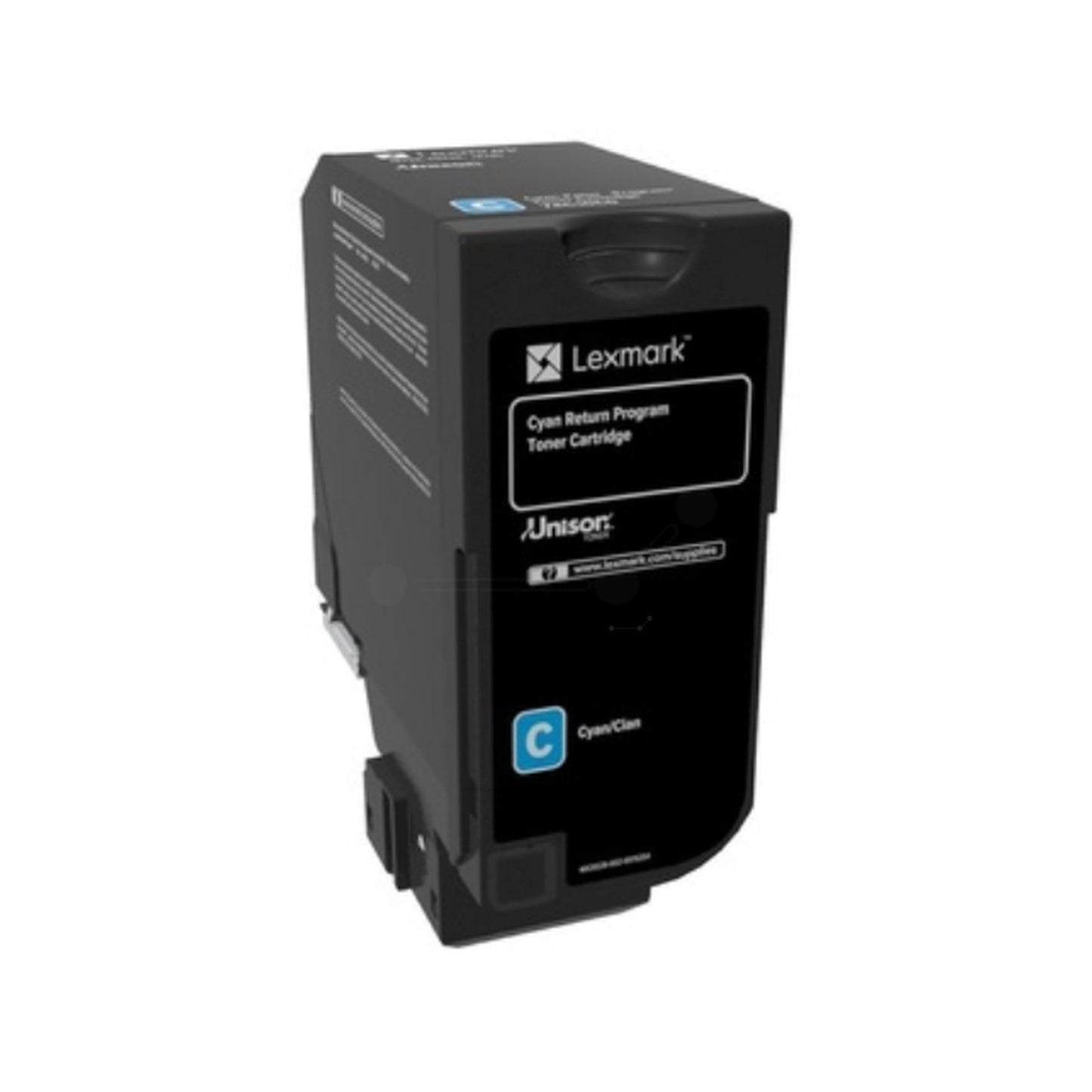 Toner d'origine Lexmark 74C2HCE - cyan