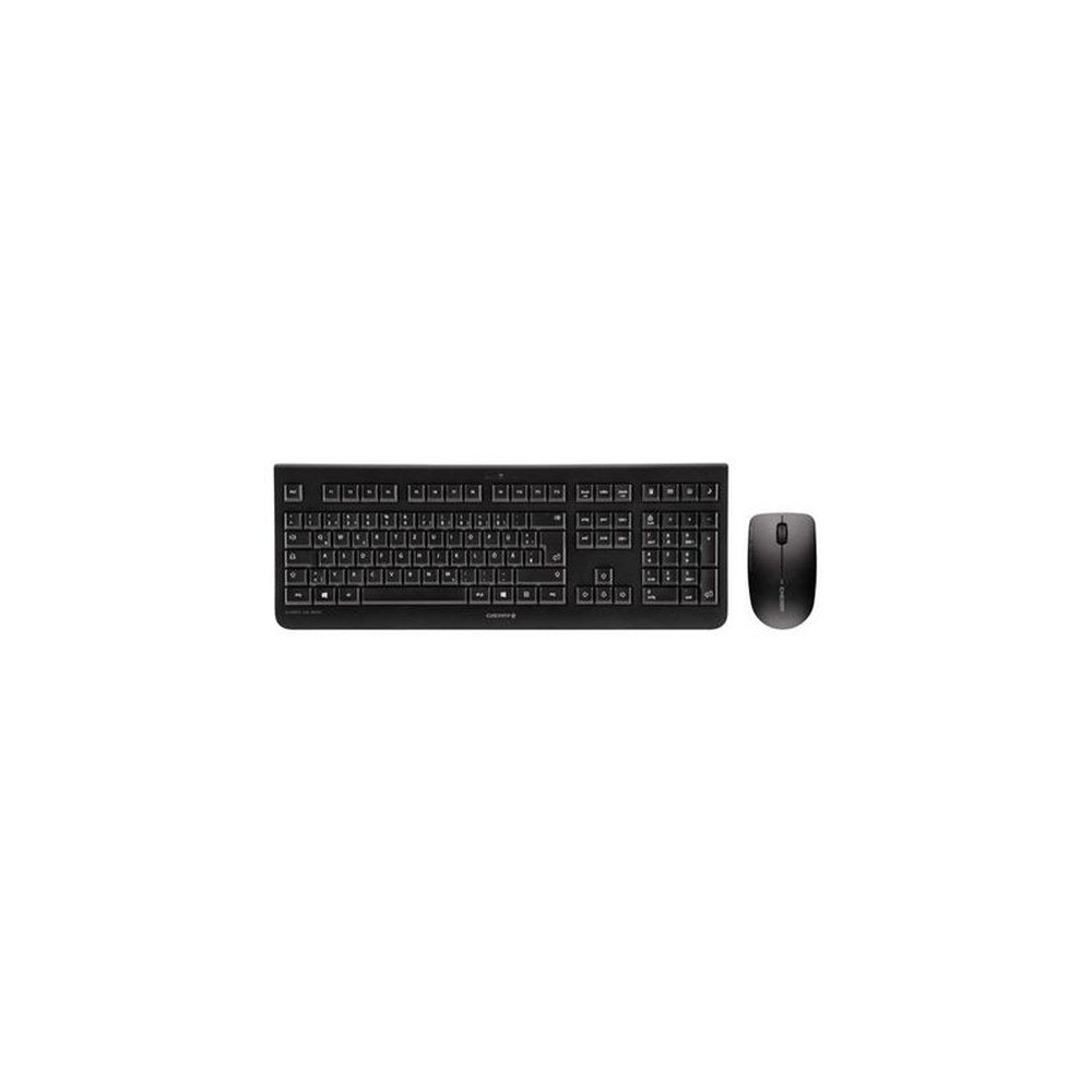 CHERRY Kit clavier AZERTY & souris DW 3000, sans fil, noir