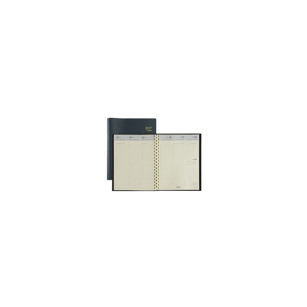 brepols Agenda semainier Timing 0.136, 2027, noir