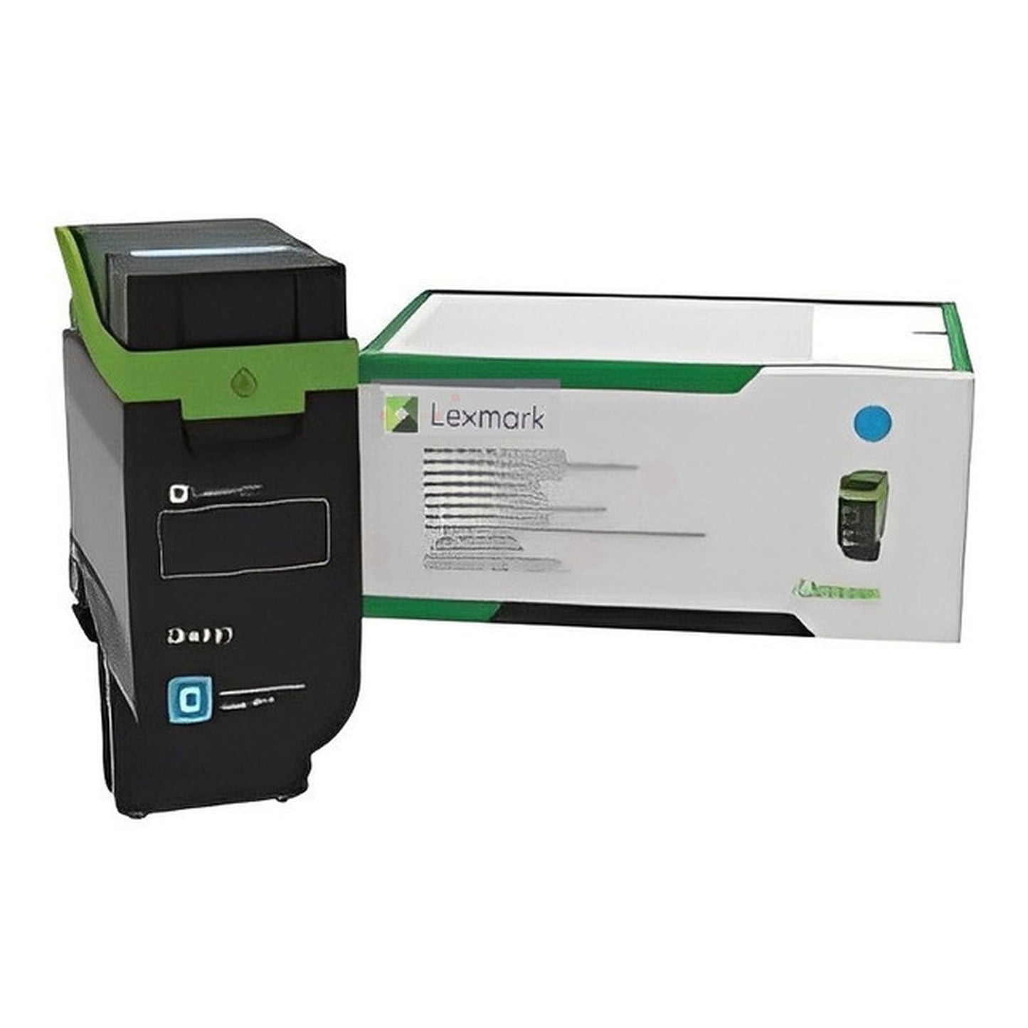 Toner d'origine Lexmark 75M20C0 - cyan