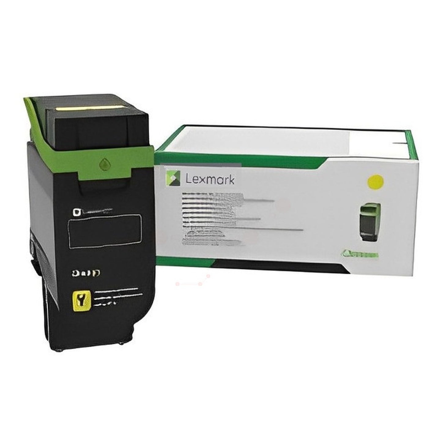 Toner d'origine Lexmark 75M2XY0 - jaune