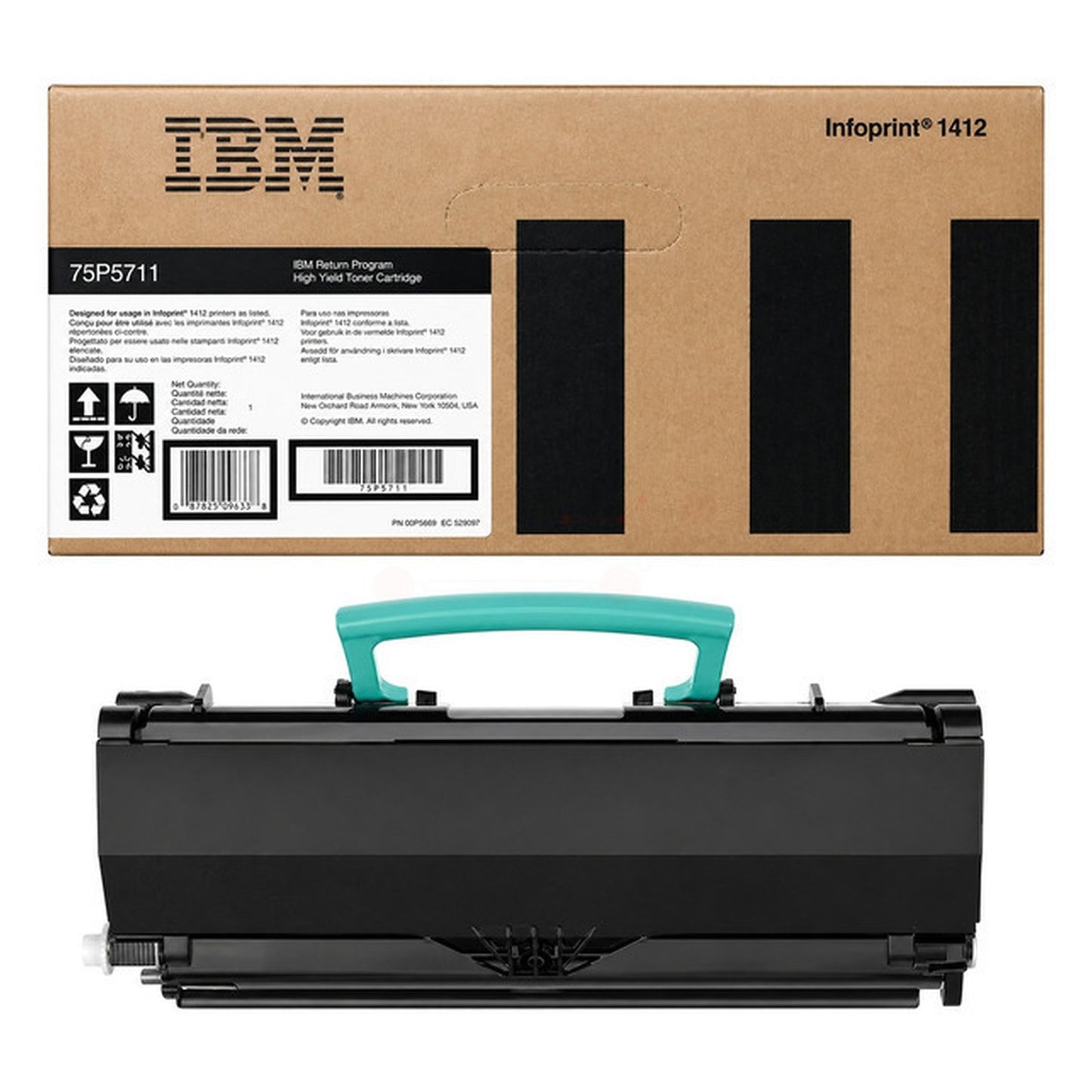Toner d'origine IBM 75P5711 - noir