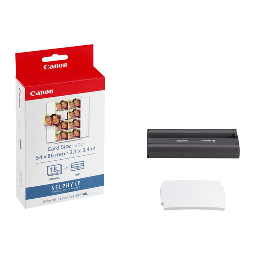 Cartouche photo d'origine Canon 7740A001 / KC-18 IL - multicouleur - pack de 18