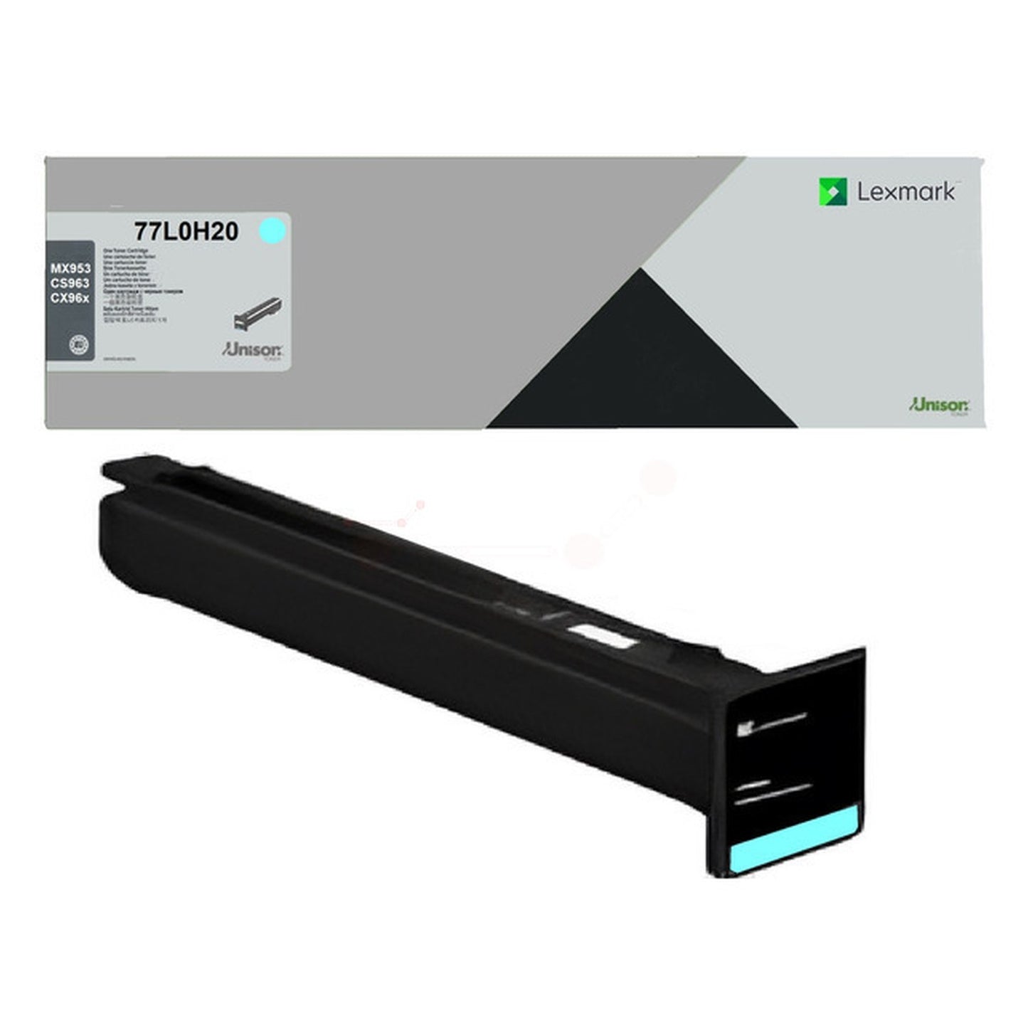 Toner d'origine Lexmark 77L0H20 - cyan