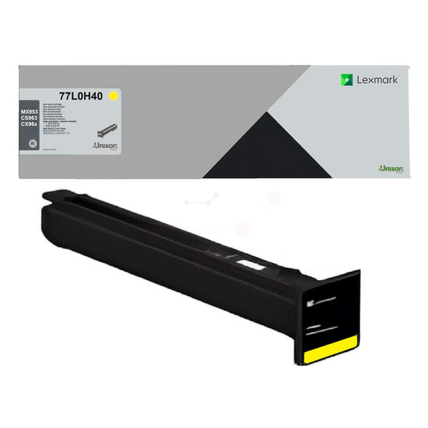 Toner d'origine Lexmark 77L0H40 - jaune