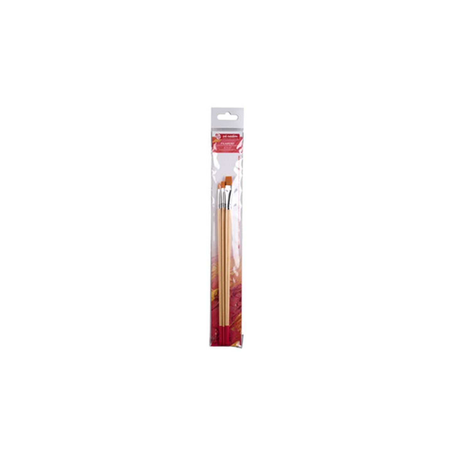 ROYAL TALENS Set de pinceaux plats, 3 pièces