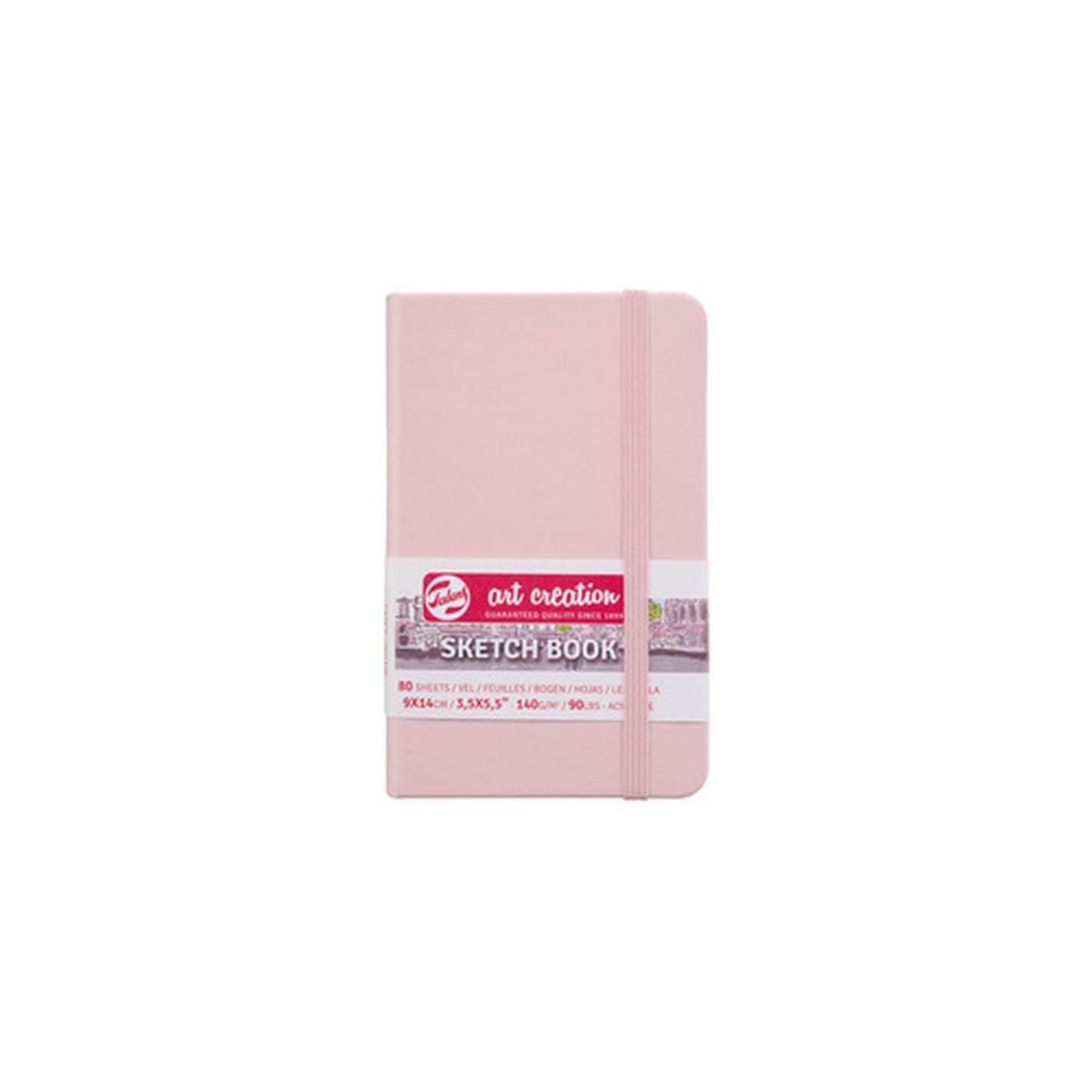 ROYAL TALENS Art Creation Carnet de croquis, 120x120 mm,rose