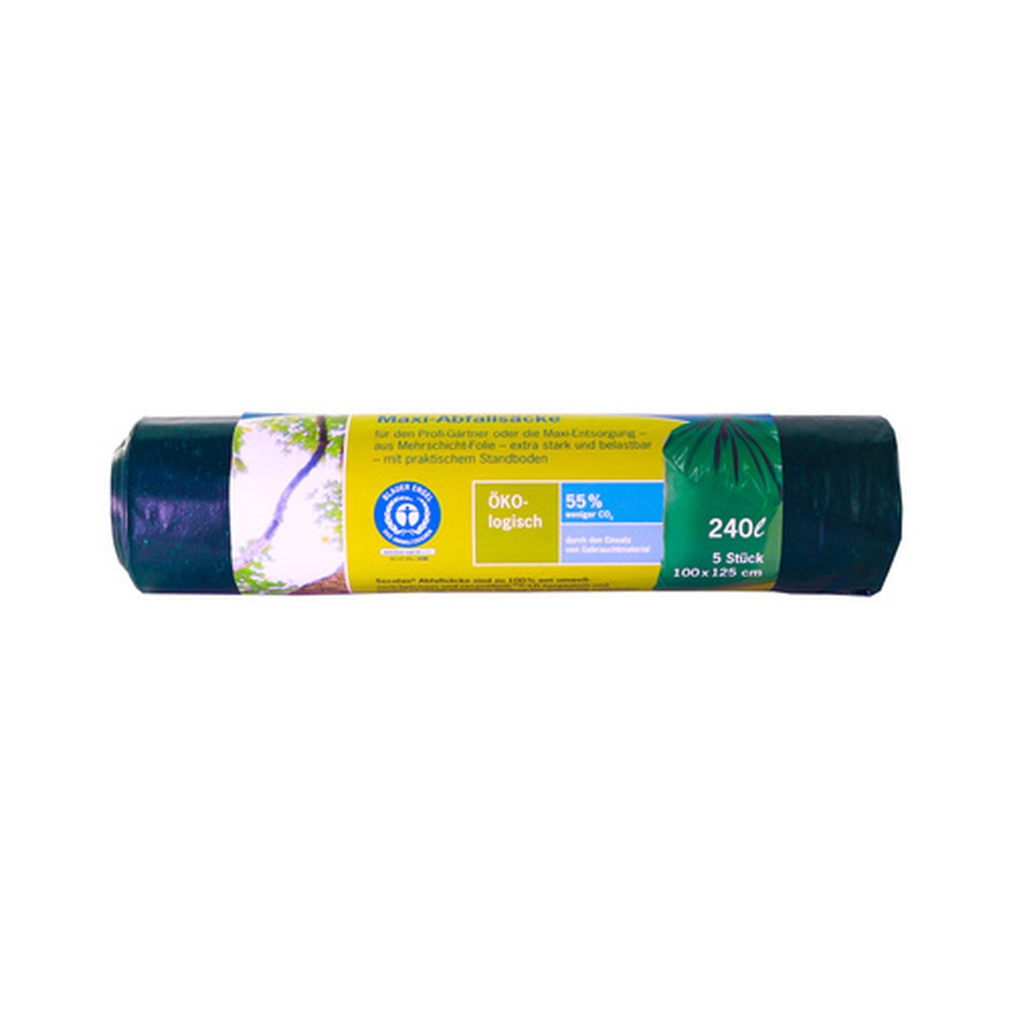 Secolan Sac poubelle Maxi, 240 litres, vert