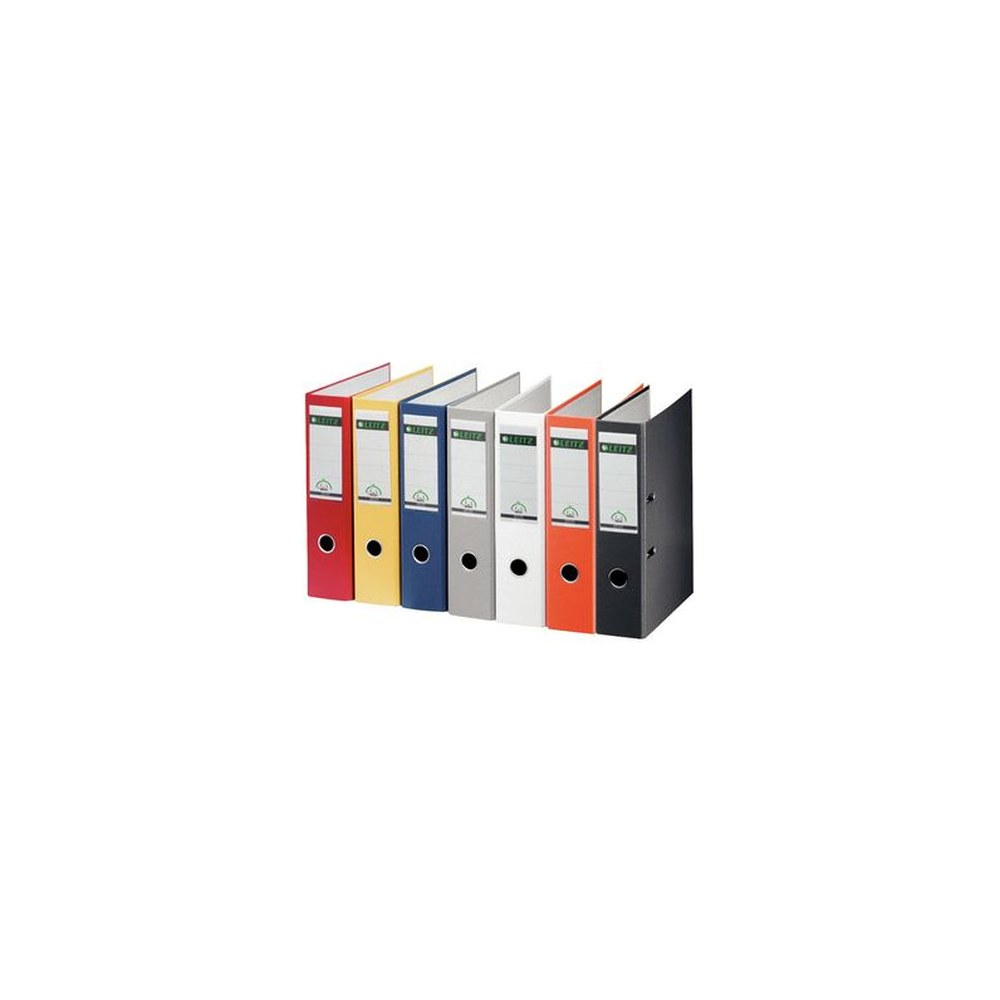 LEITZ classeur plastique, 180 degrés, format A4, 80 mm, noir x20