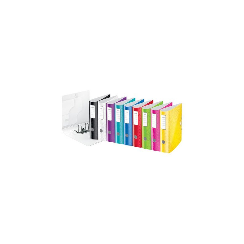 LEITZ Classeur Active WOW, 180 degrés, 80 mm, assorti x5