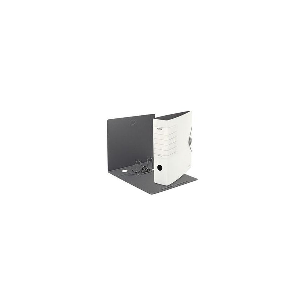 LEITZ Classeur Solide, 180 degrés, 82 mm, blanc
