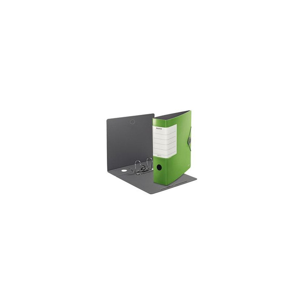 LEITZ Classeur Solide, 180 degrés, 82 mm, vert clair