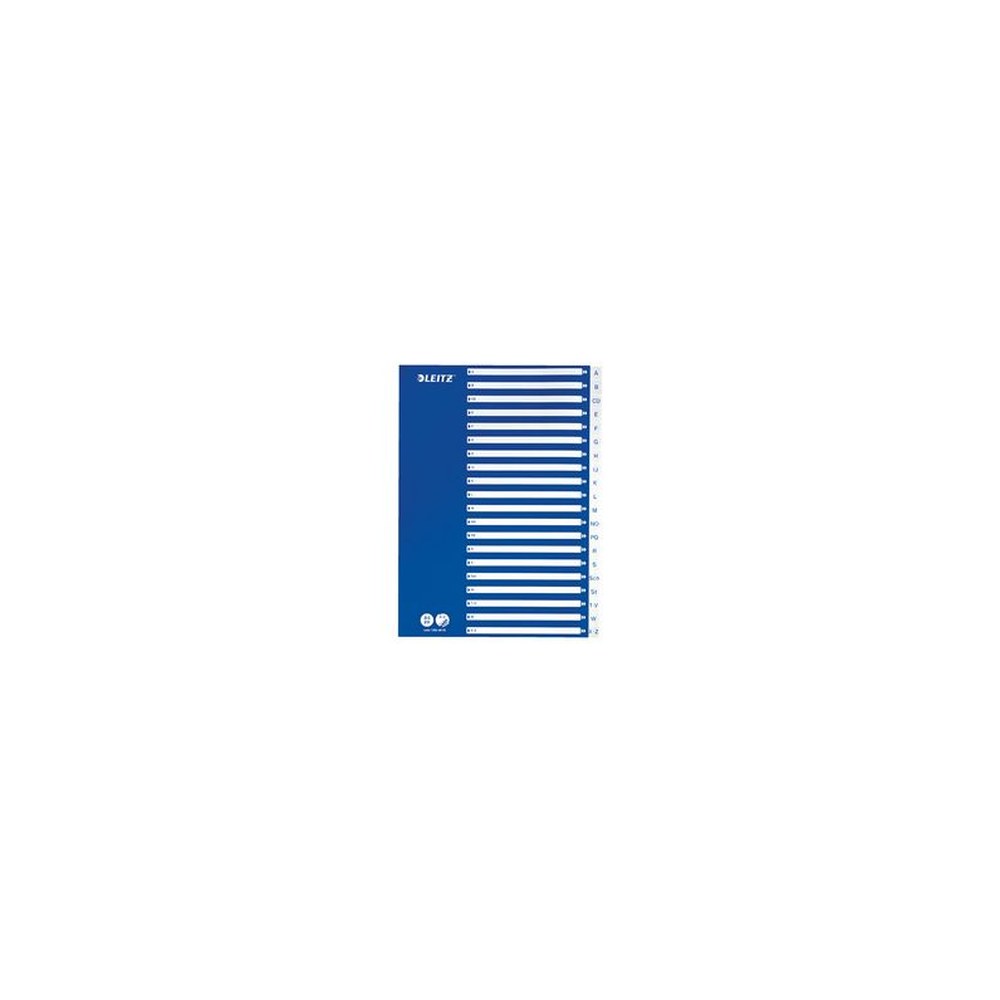 LEITZ Intercalaires en plastique, A-Z, A4, 21 touches, PP