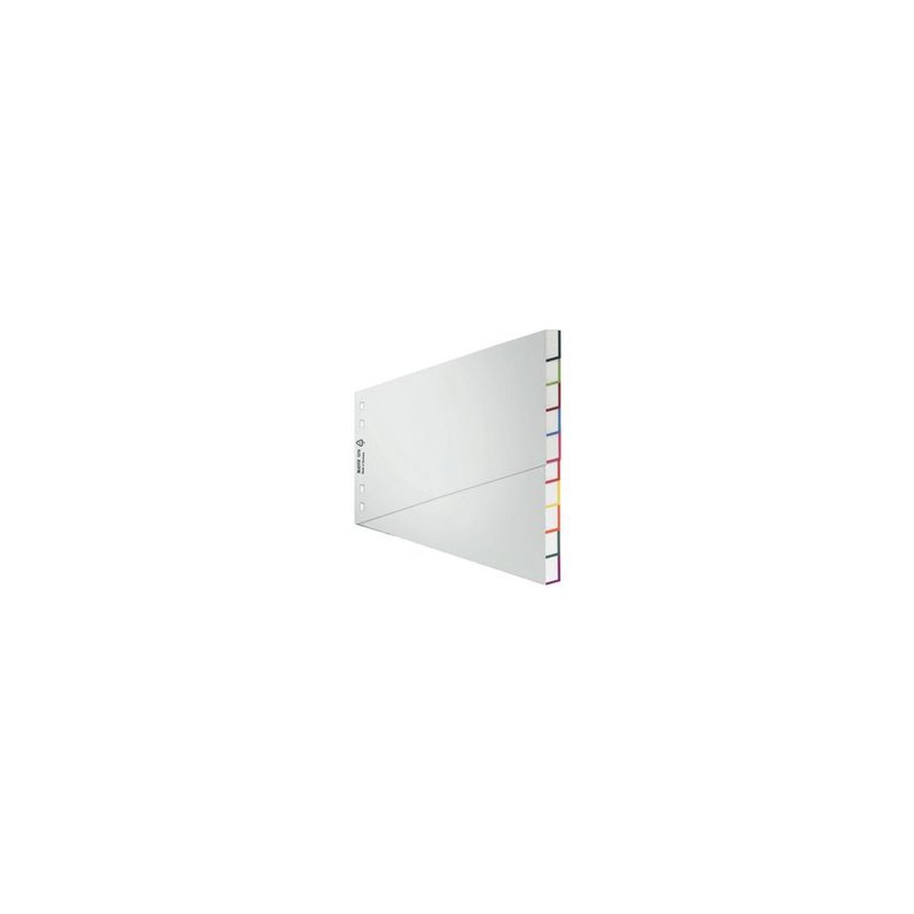 LEITZ intercalaire en plastique, blanc, A4 extra large,