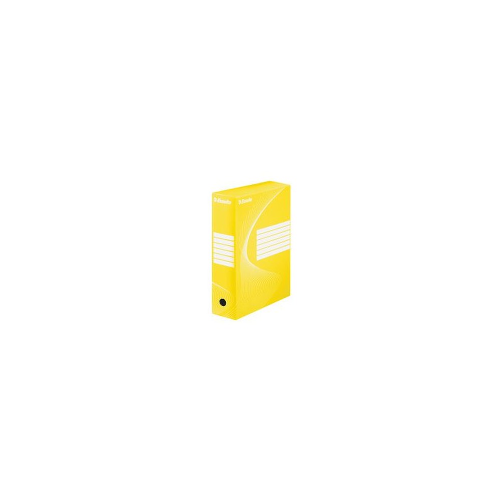 Esselte Boîte d'archives VIVIDA, A4, dos: 100 mm, jaune x25